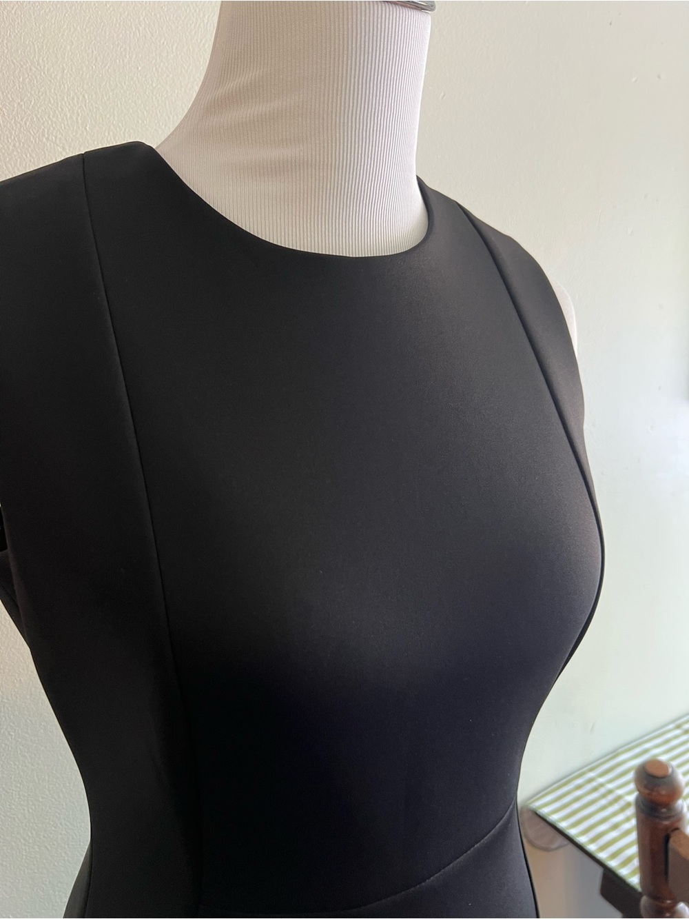 Calvin Klein Black Sleeveless Sheath Dress - Picture 2 of 5